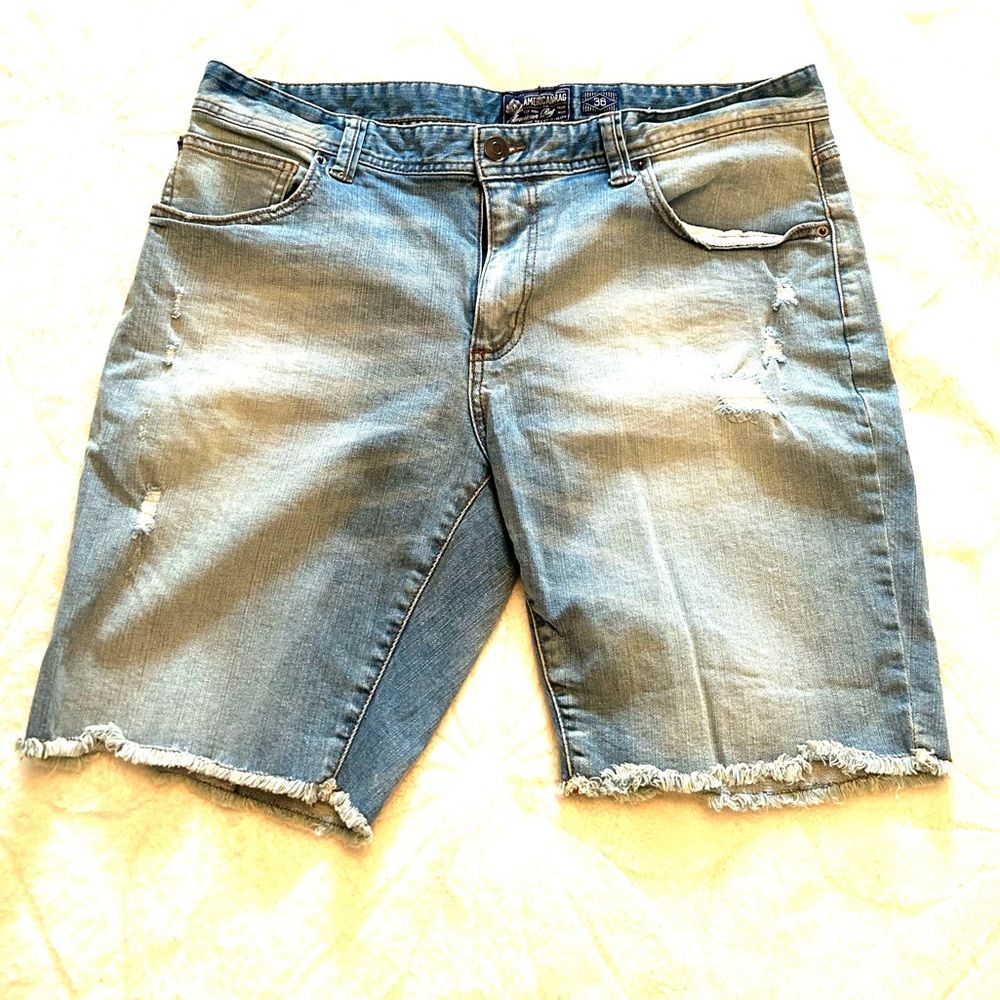 NWOT AMERICAN RAG MENS DENIM JEAN SHORT